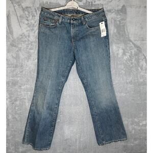 Y2K Polo Jeans Co Ralph Lauren Low Rise Bootcut Jeans 14x32 Vintage